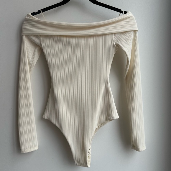 Elka Collective Iman Bodysuit In Ecru - Picture 3 of 9